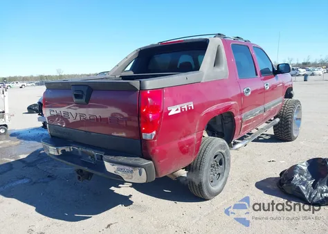 2004 Chevrolet Avalanche 1500 from USA, damaged, VIN 3GNEC12T94G130930